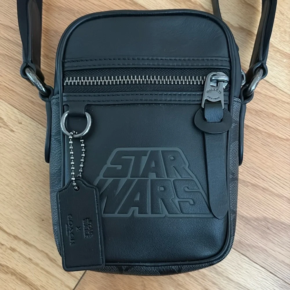 Star Wars X Coach Terrain Crossbody bag Signature Canvas With Motif black - Picture 2 of 14